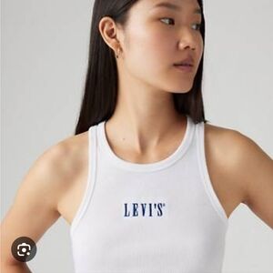 Levi's White Tank Top